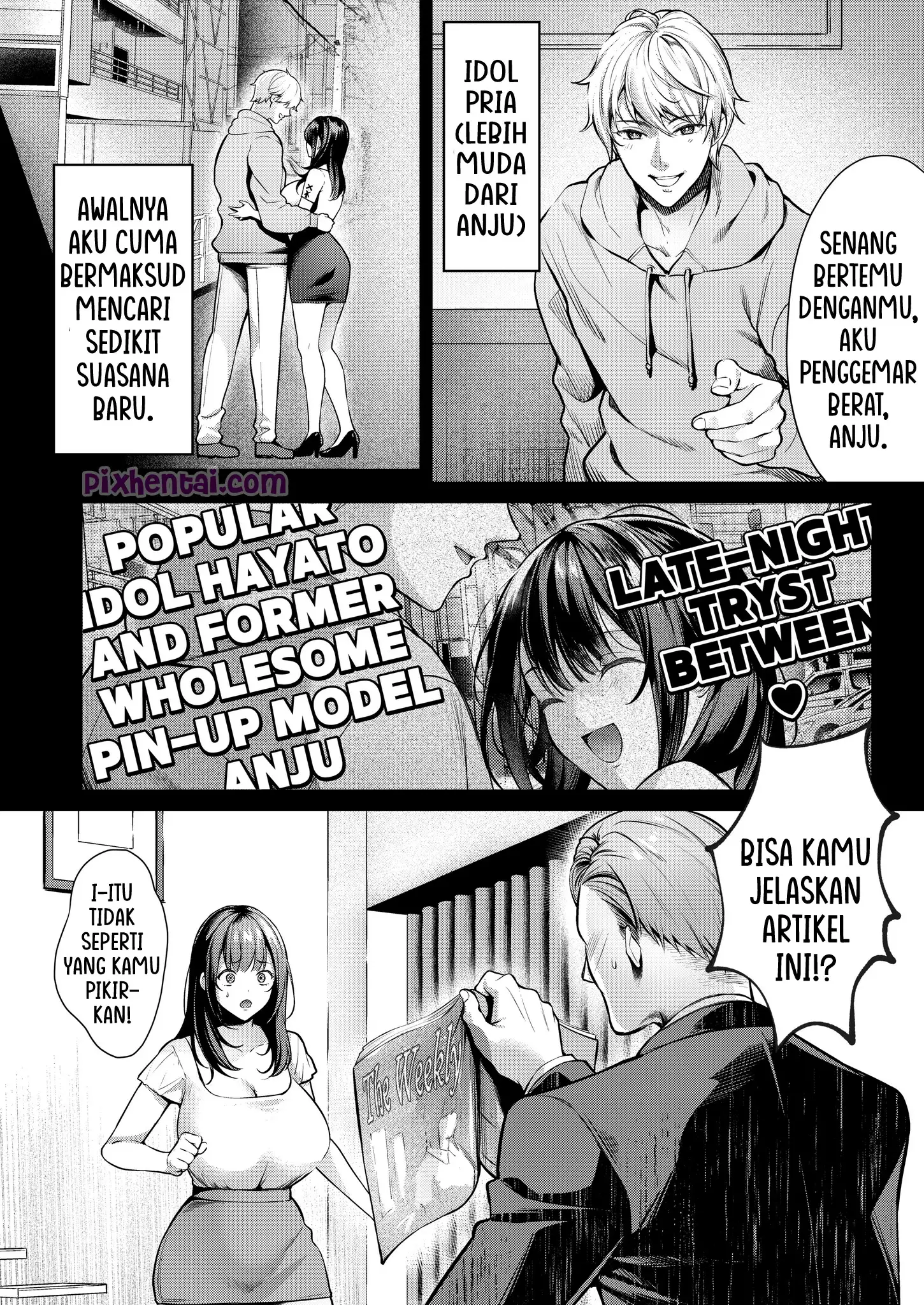 Komik hentai xxx manga sex bokep Ano Basho e Modoreru no Nara Moto GraDol Anju Kyokushou Bikini de Dairankou Hame Ochi 6